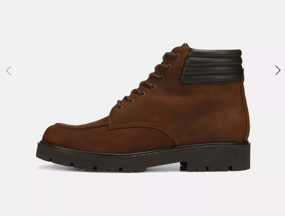Vince Men's Leonard Oxford Boot, Truffle, 10M